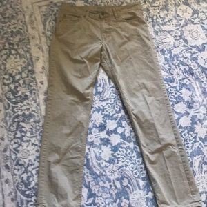 Cotton tan pants size 33x 32